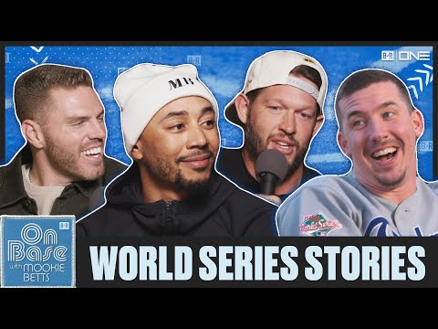 Tell-All on Dodgers&#039; World Series w/ Mookie, Freddie Freeman, Walker Buehler, More | On Base, Ep 33